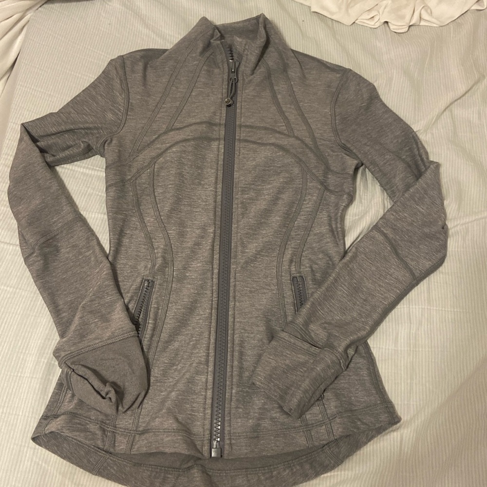 Gray lululemon define jacket- willing to negotiate!!